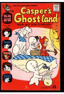 CASPER'S GHOSTLAND #6 4.5 front cover