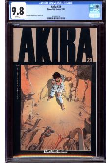 AKIRA #29 CGC 9.8 WHITE PAGES front cover