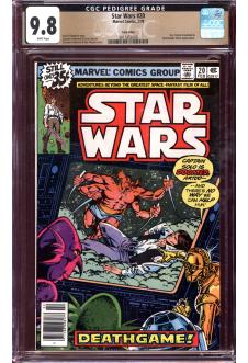STAR WARS #20 CGC 9.8 WHITE PAGES front cover