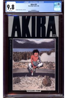 AKIRA #23 CGC 9.8 WHITE PAGES front cover
