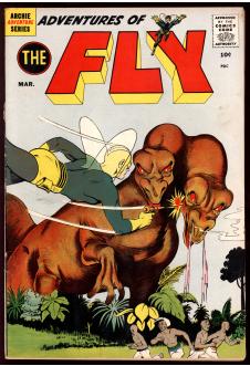 ADVENTURES OF THE FLY #11 3.5 front cover