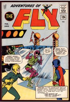 ADVENTURES OF THE FLY #24 7.5 front cover