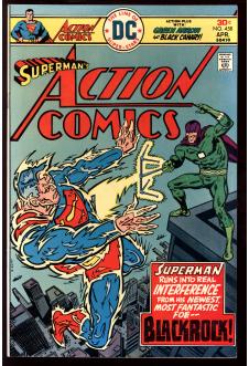 ACTION COMICS #458 8.0 front cover
