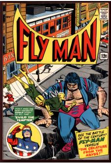 FLY MAN #34 7.5 front cover
