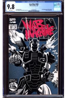 IRON MAN #282 CGC 9.8 WHITE PAGES front cover