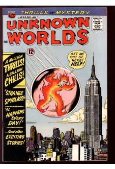 UNKNOWN WORLDS #44 8.5 front cover