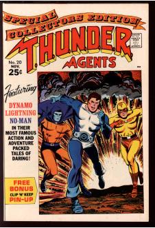 THUNDER AGENTS #20 8.5 front cover