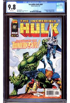 INCREDIBLE HULK #449 CGC 9.8 WHITE PAGES | Reece's Rare Comics