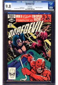 DAREDEVIL #176 CGC 9.8 WHITE PAGES front cover