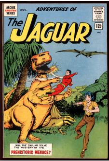 ADVENTURES OF THE JAGUAR #10 6.0 front cover
