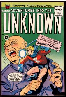 ADVENTURES INTO THE UNKNOWN #160 6.5 front cover