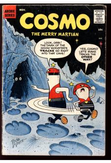 Cover of Cosmo the Merry Martian #2