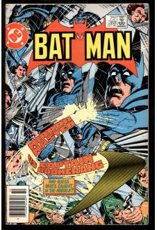 BATMAN #388 5.0 front cover