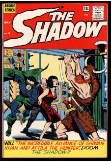 SHADOW #6 7.5 front cover