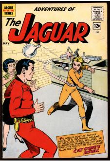 ADVENTURES OF THE JAGUAR #6 7.5 front cover
