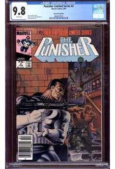 PUNISHER LIMITED SERIES #2 CGC 9.8 WHITE PAGES front cover