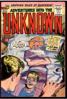 ADVENTURES INTO THE UNKNOWN #115 5.0 front cover