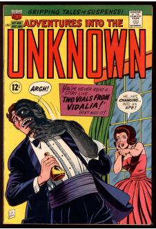 ADVENTURES INTO THE UNKNOWN #169 5.0 front cover