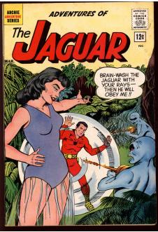 ADVENTURES OF THE JAGUAR #5 7.0 front cover
