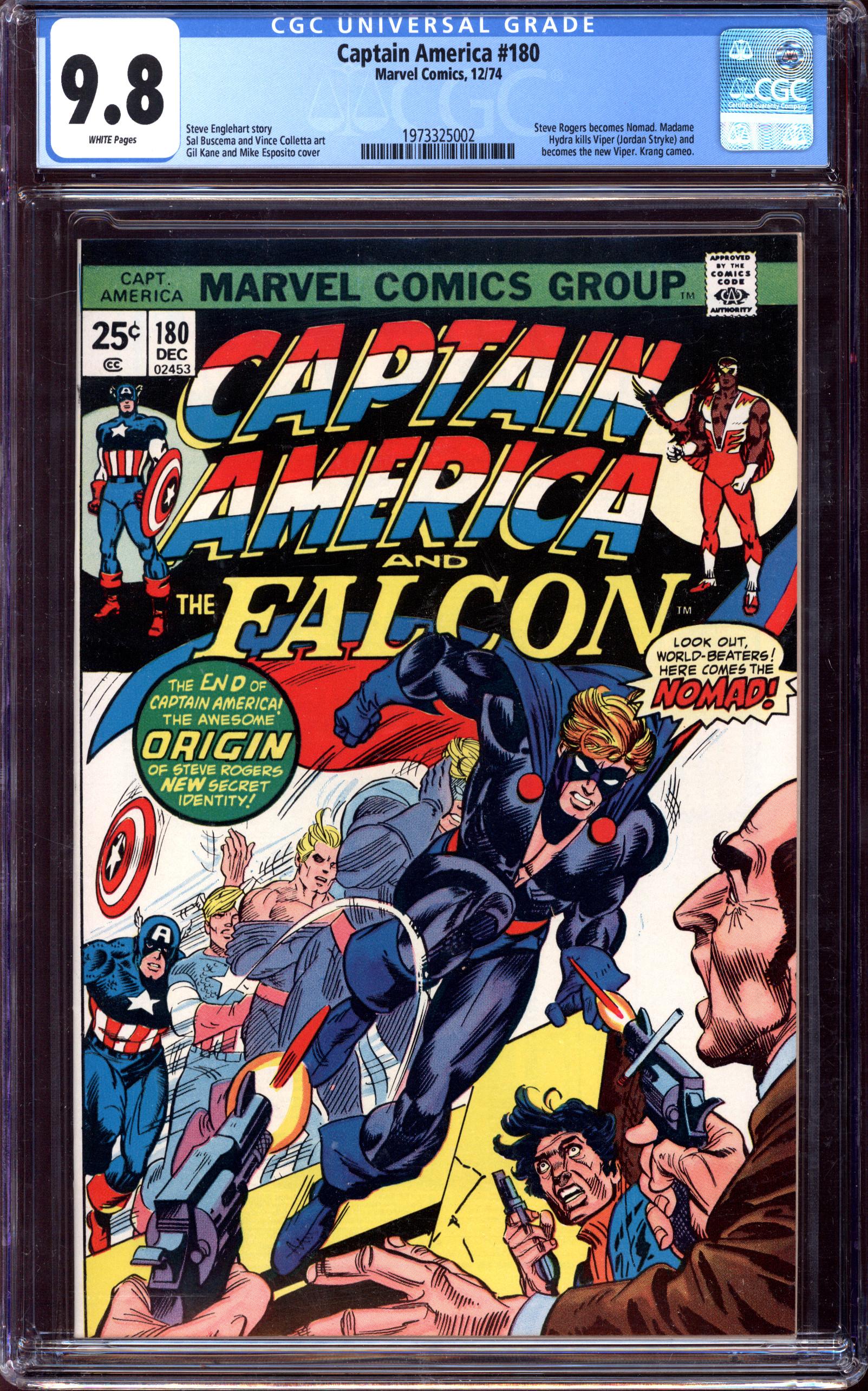 CAPTAIN AMERICA Front Cover