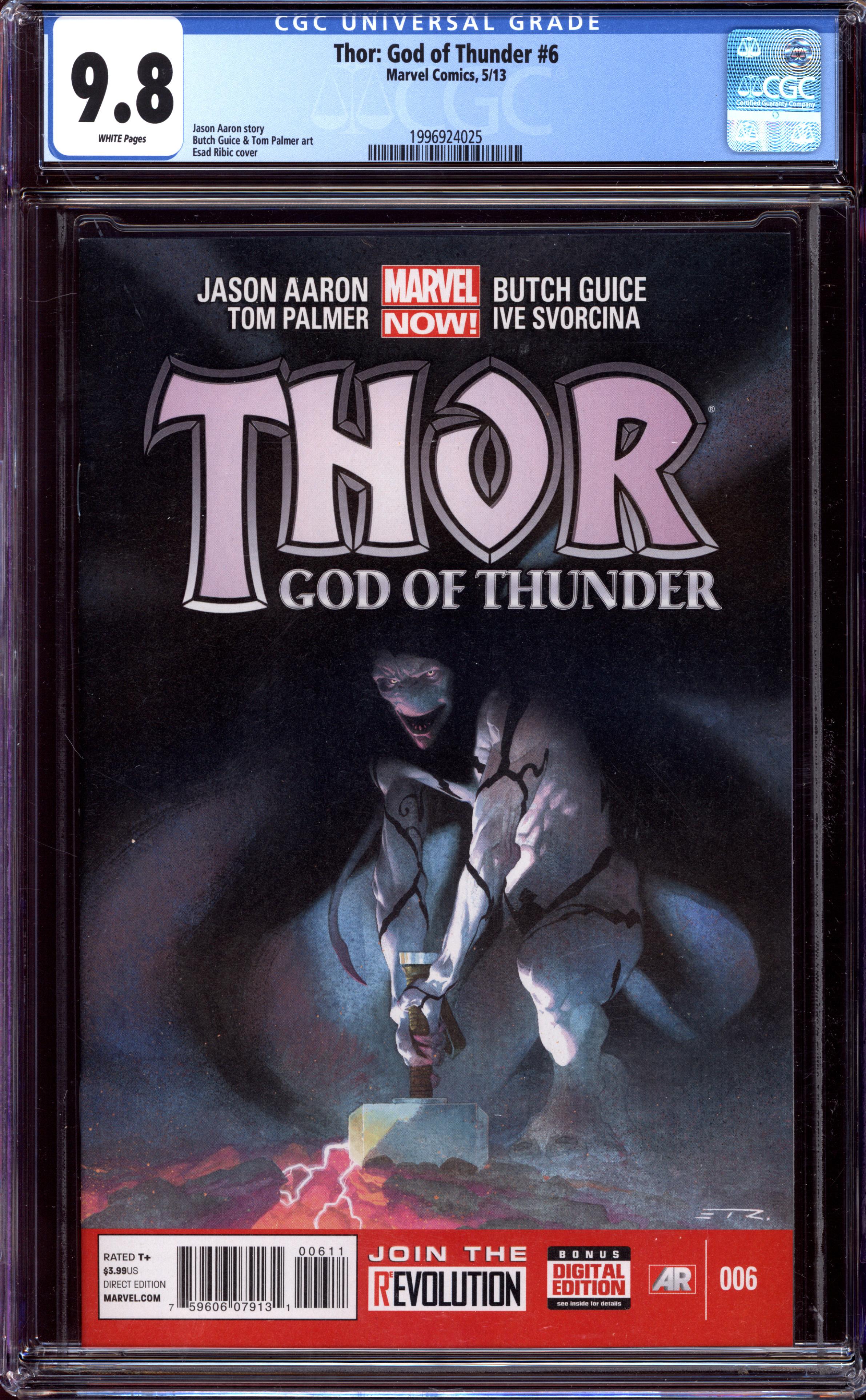 THOR: GOD OF THUNDER Front Cover