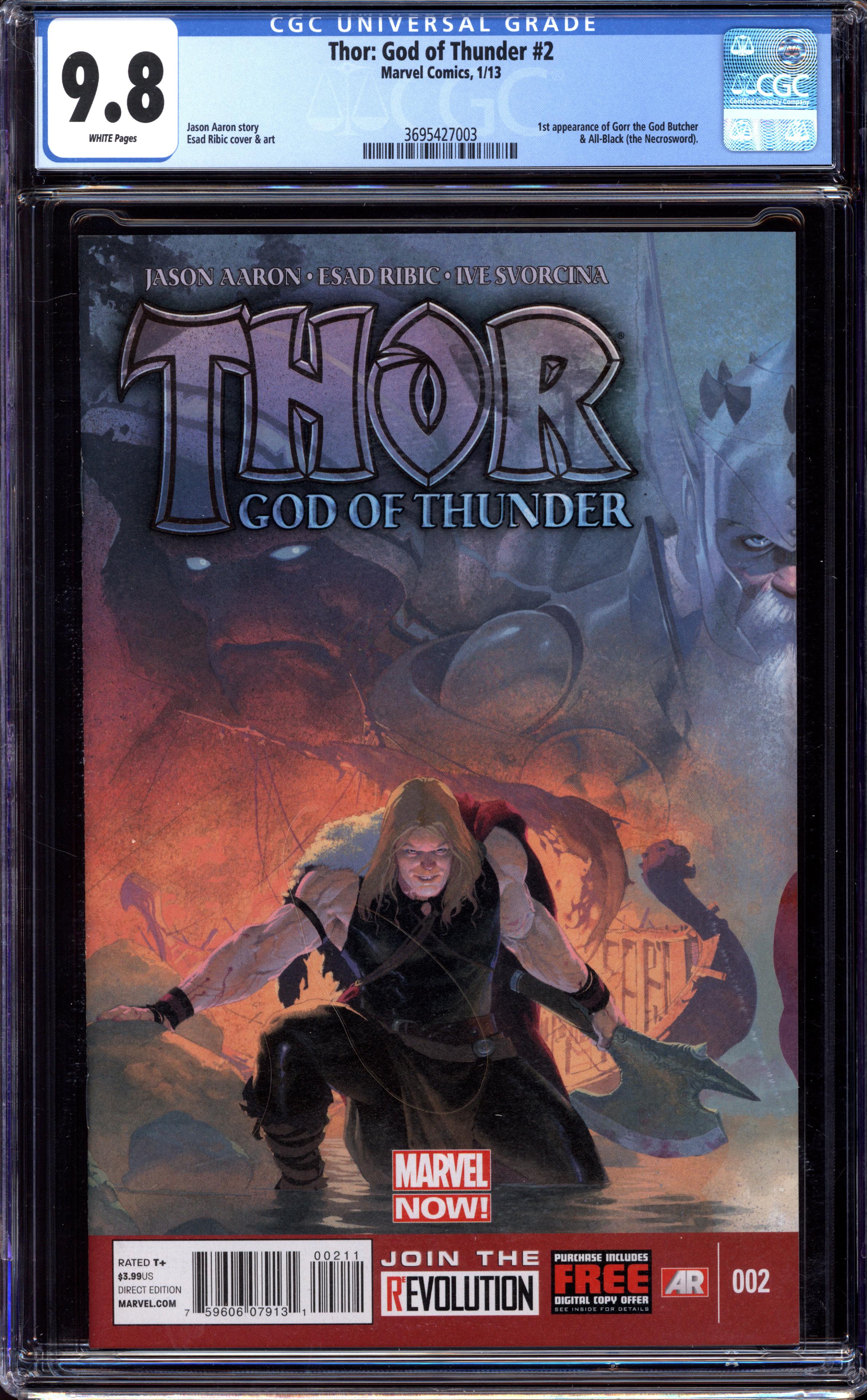 THOR: GOD OF THUNDER Front Cover