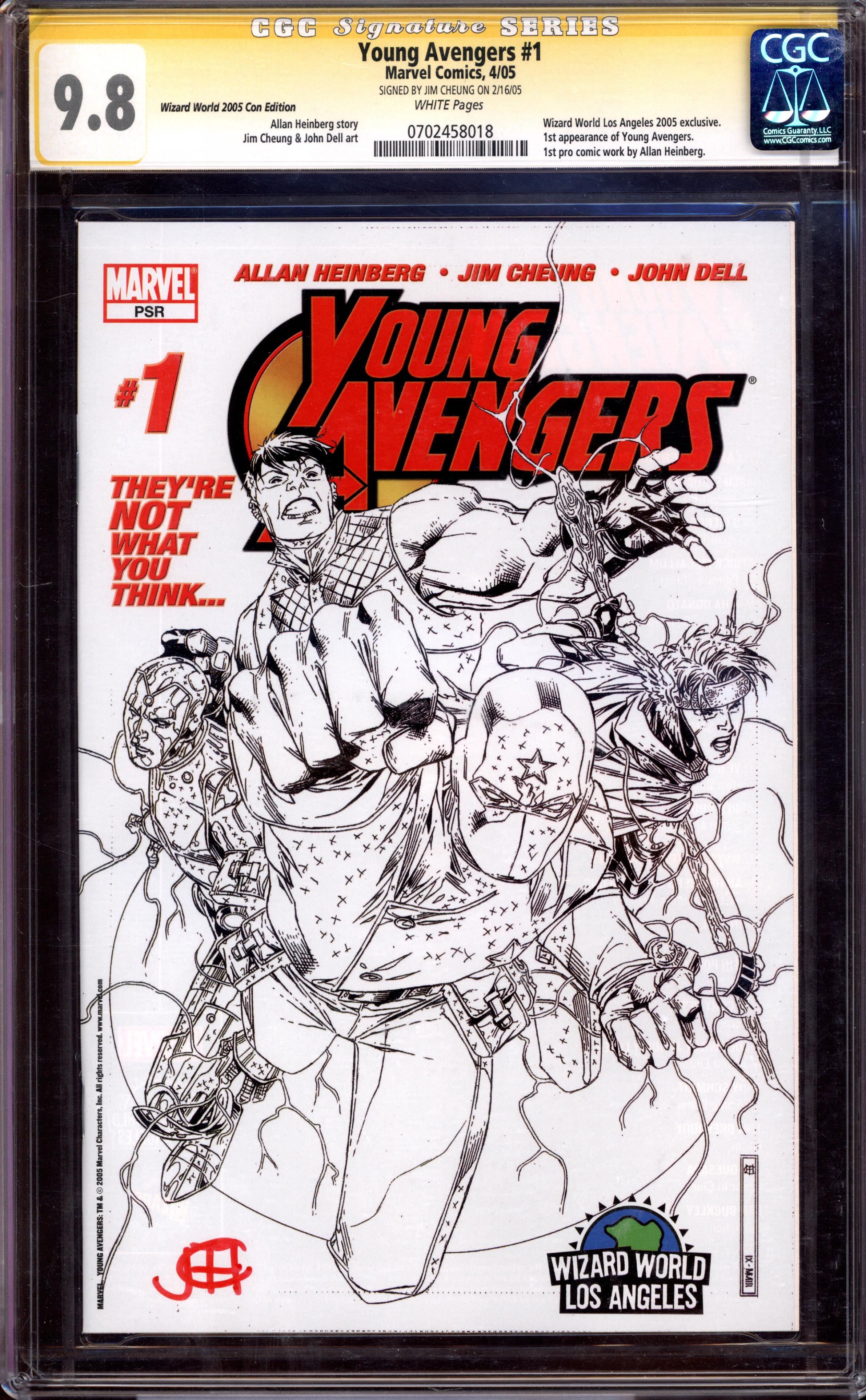 YOUNG AVENGERS Front Cover