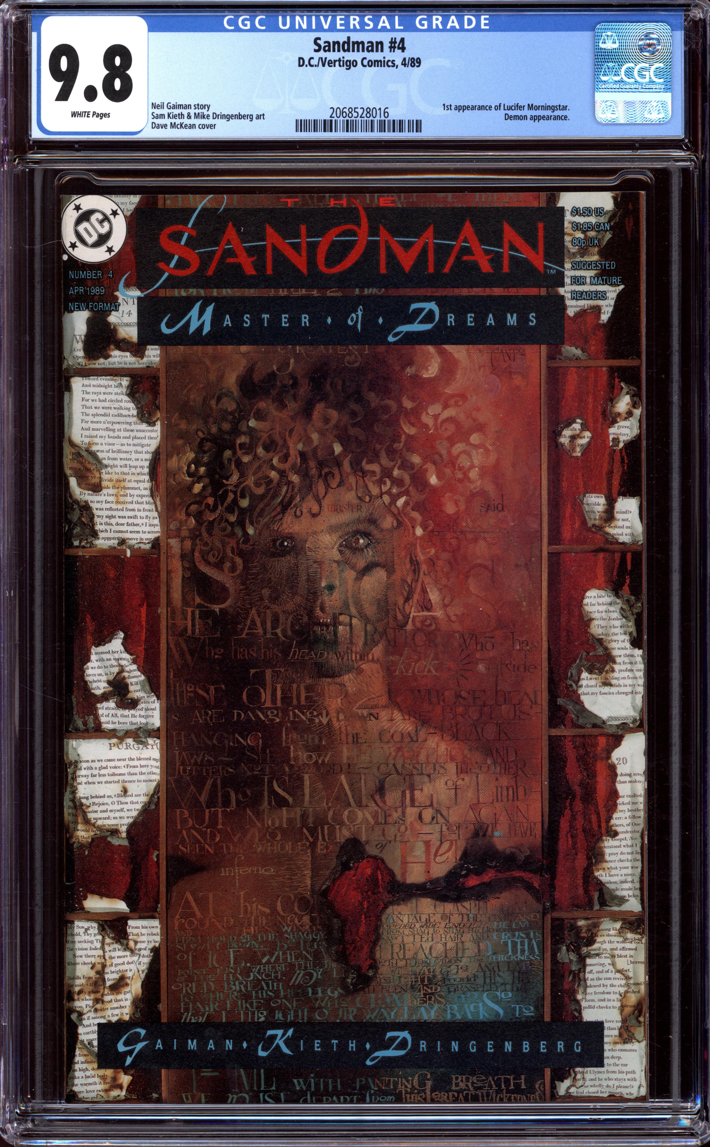 SANDMAN Front Cover