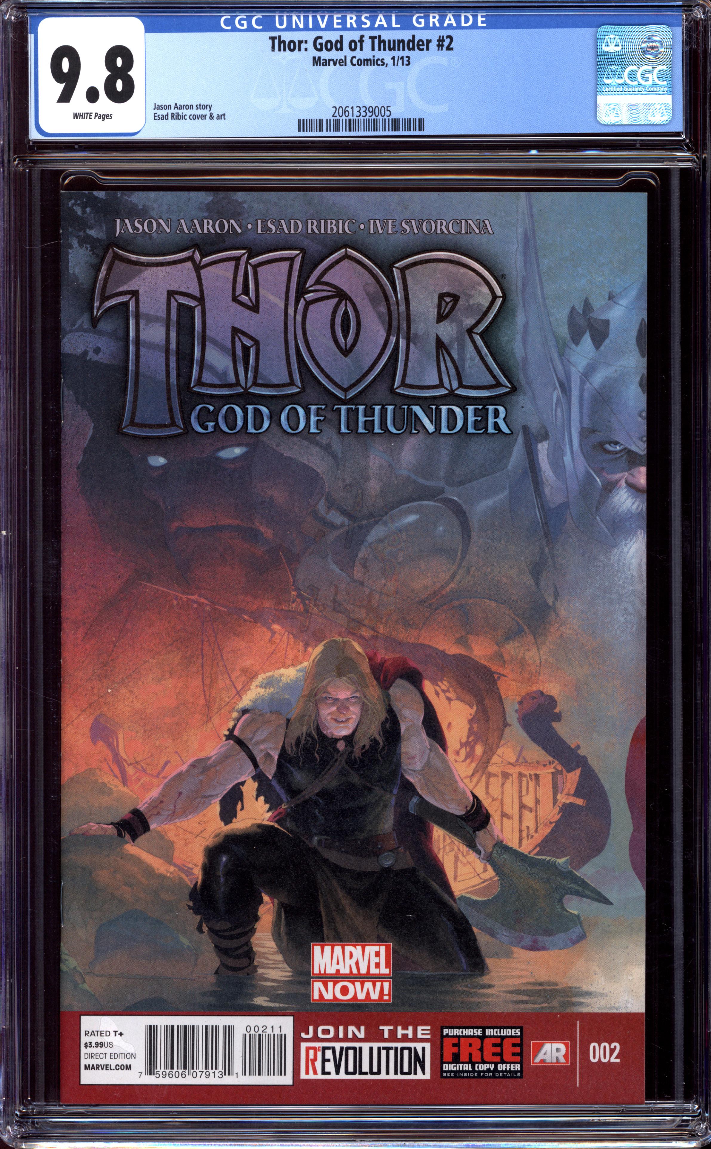 THOR: GOD OF THUNDER Front Cover