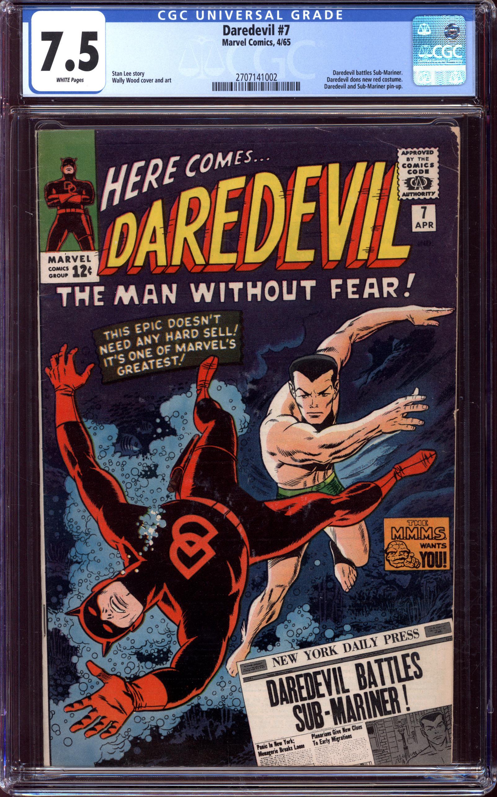 DAREDEVIL Front Cover