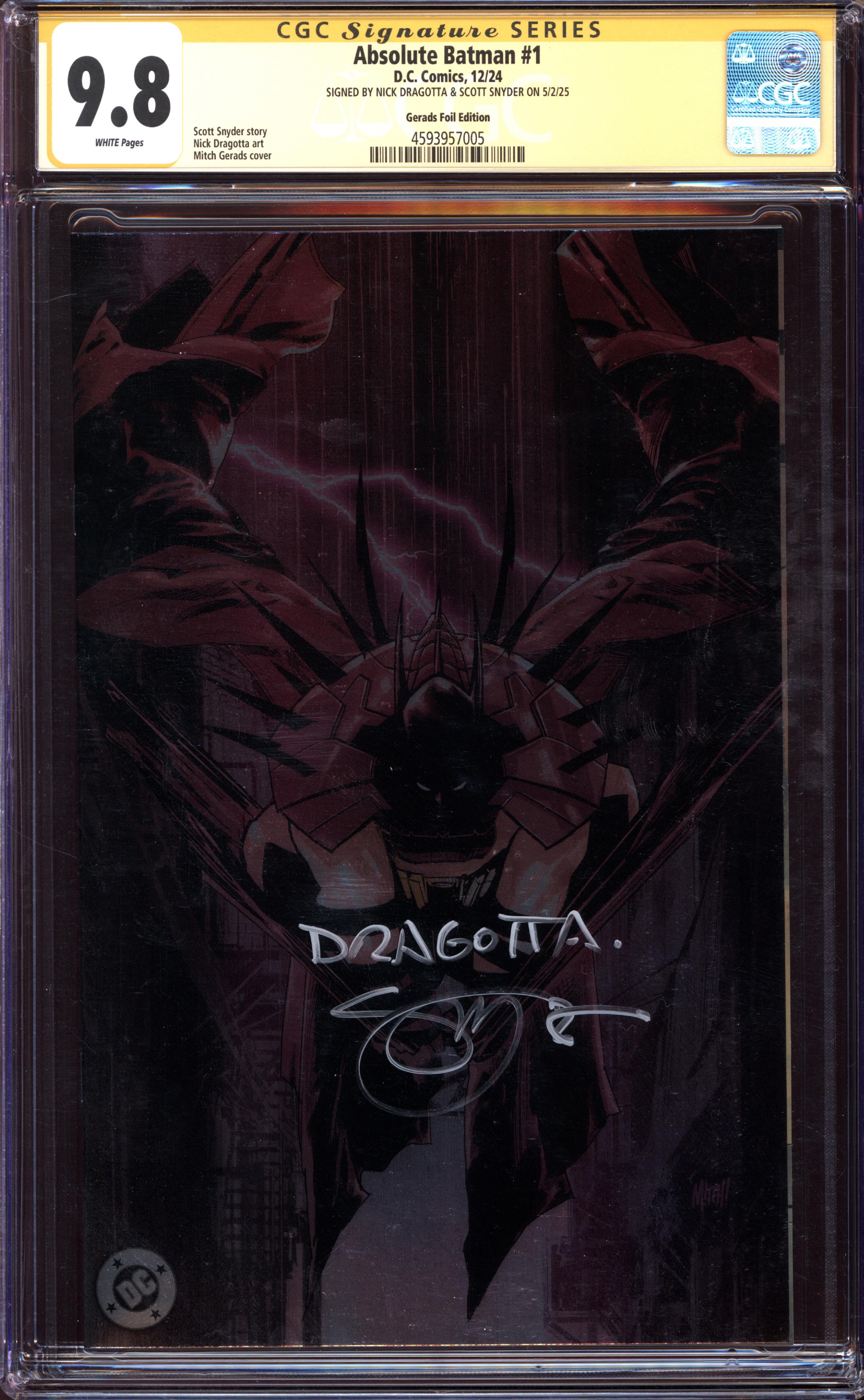ABSOLUTE BATMAN Front Cover