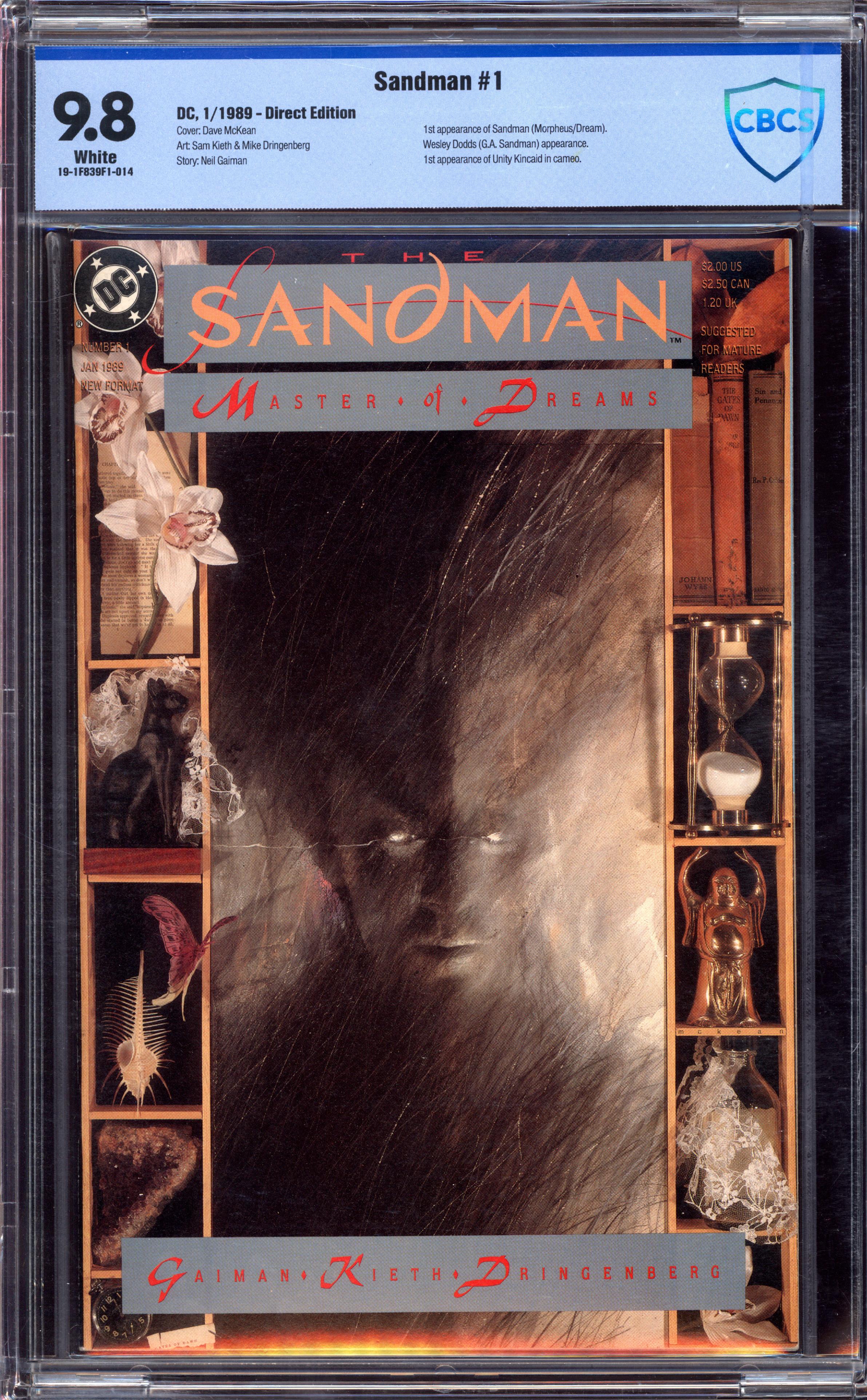 SANDMAN Front Cover