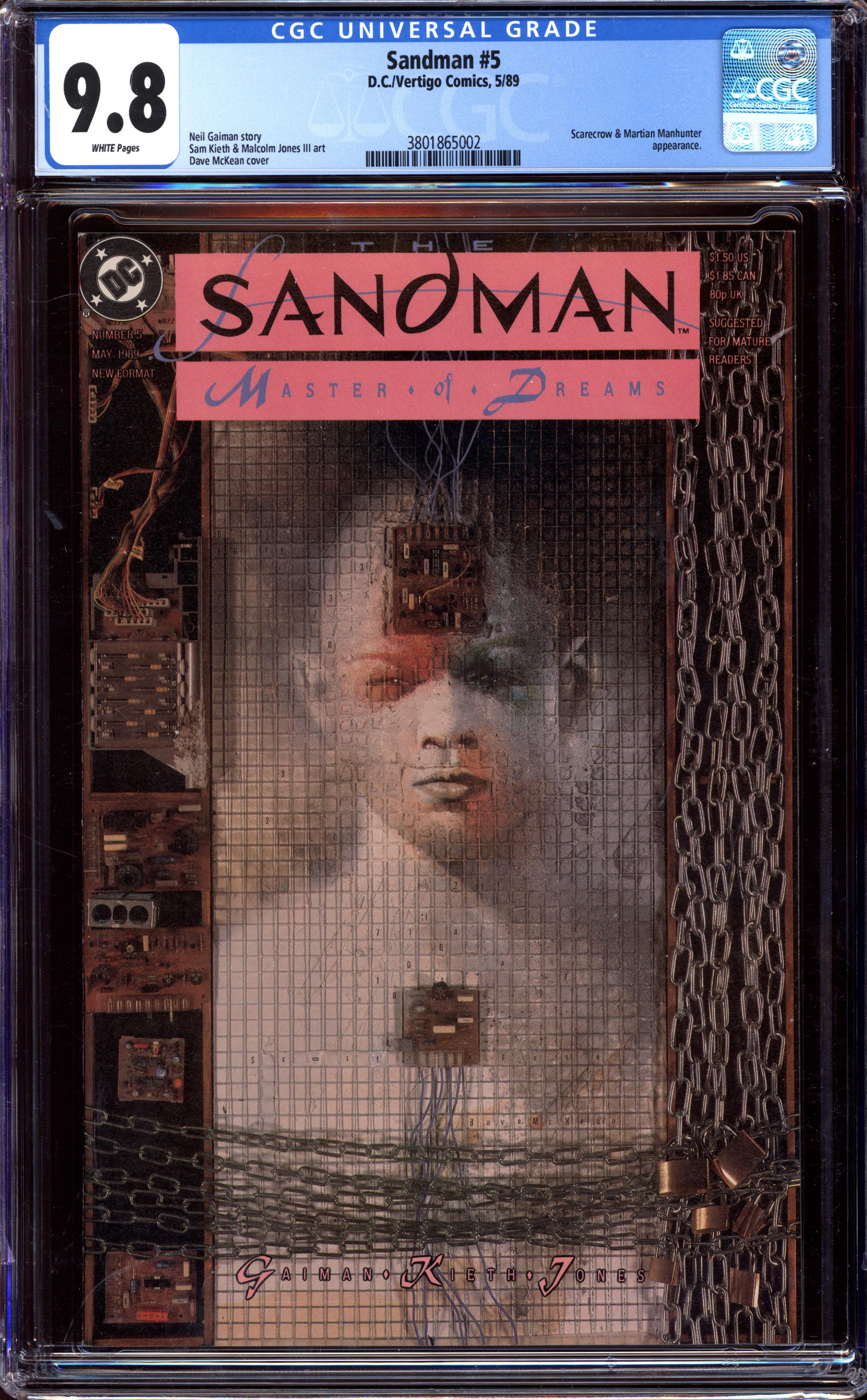 SANDMAN Front Cover