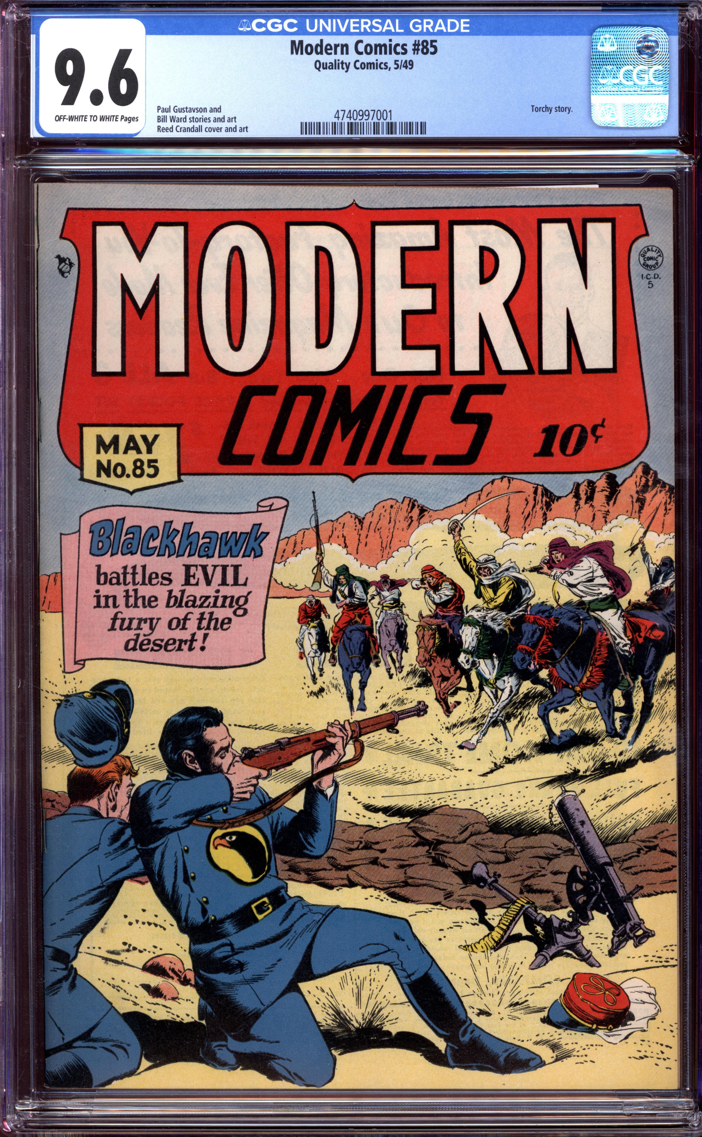 MODERN COMICS Front Cover