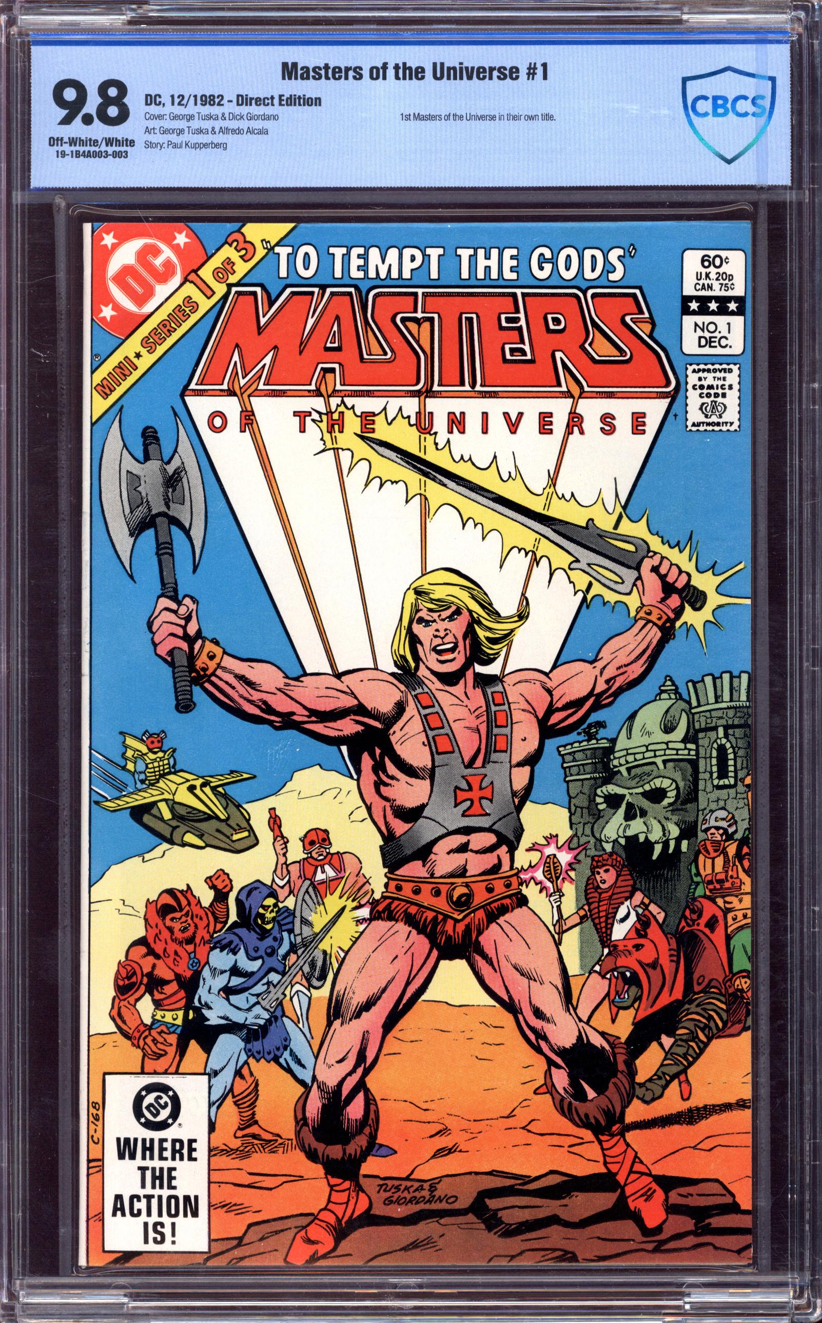 MASTERS OF THE UNIVERSE Front Cover