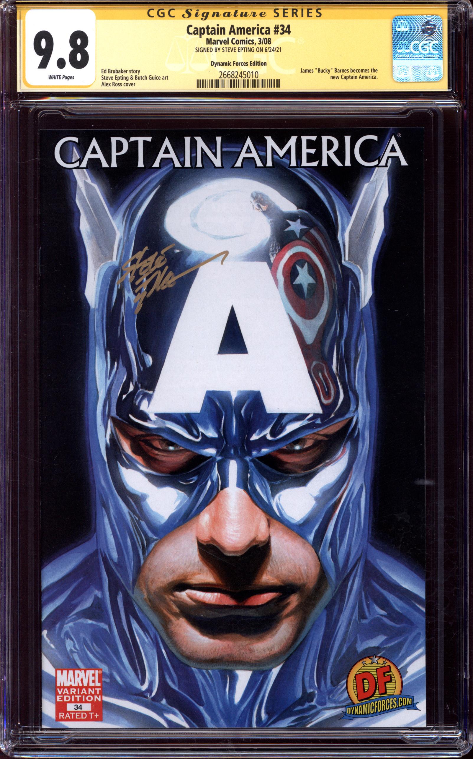 CAPTAIN AMERICA Front Cover
