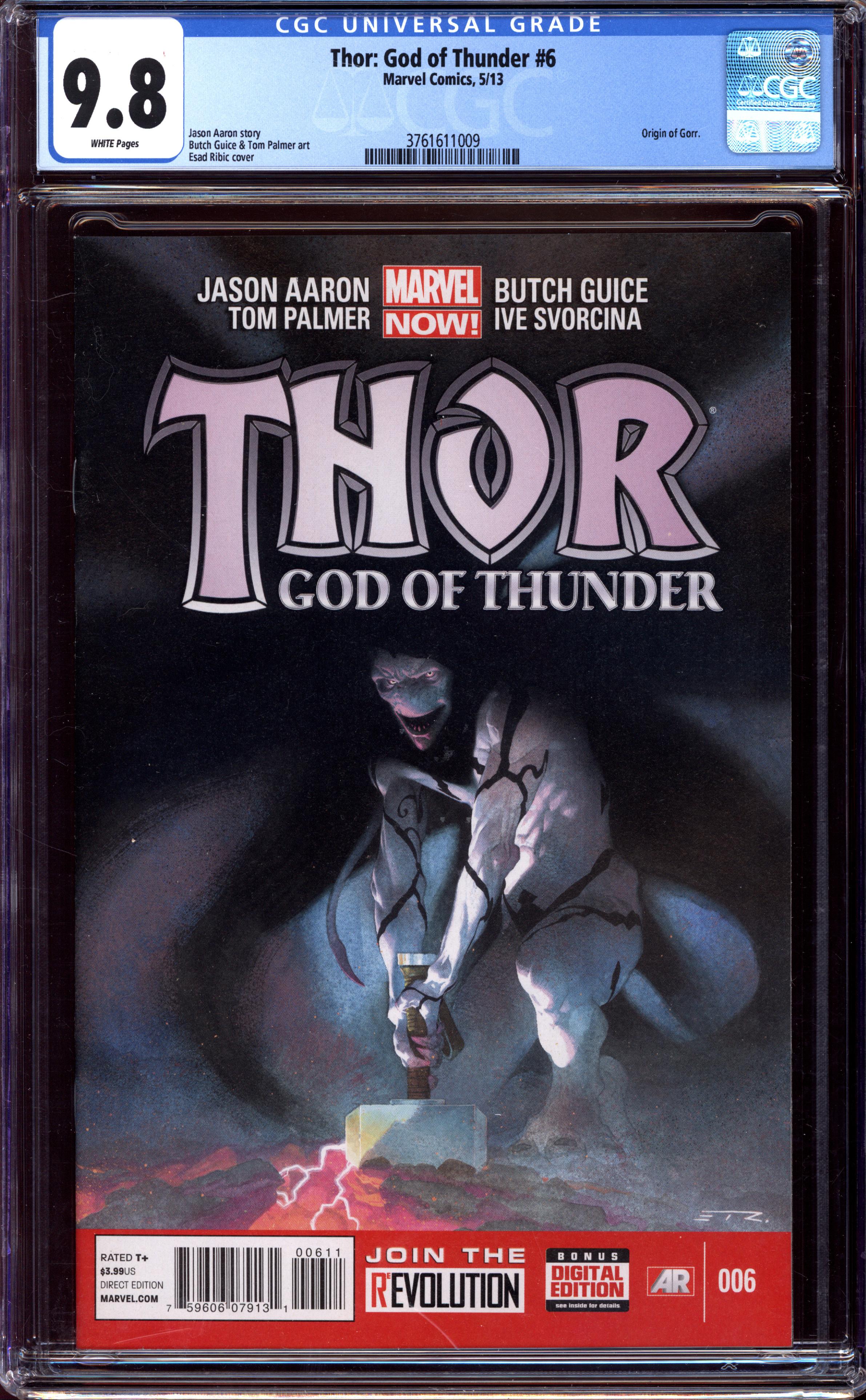 THOR: GOD OF THUNDER Front Cover