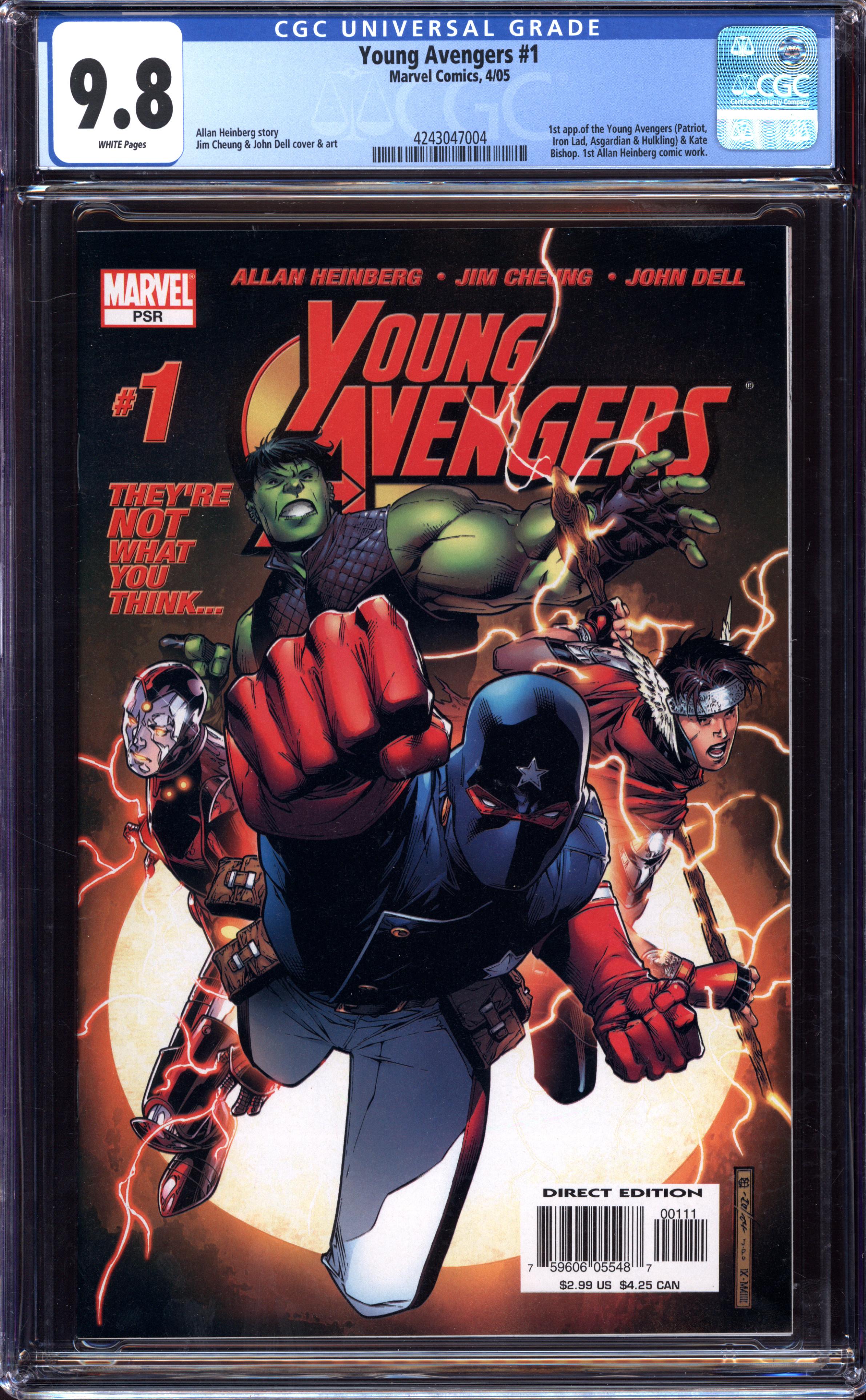 YOUNG AVENGERS Front Cover