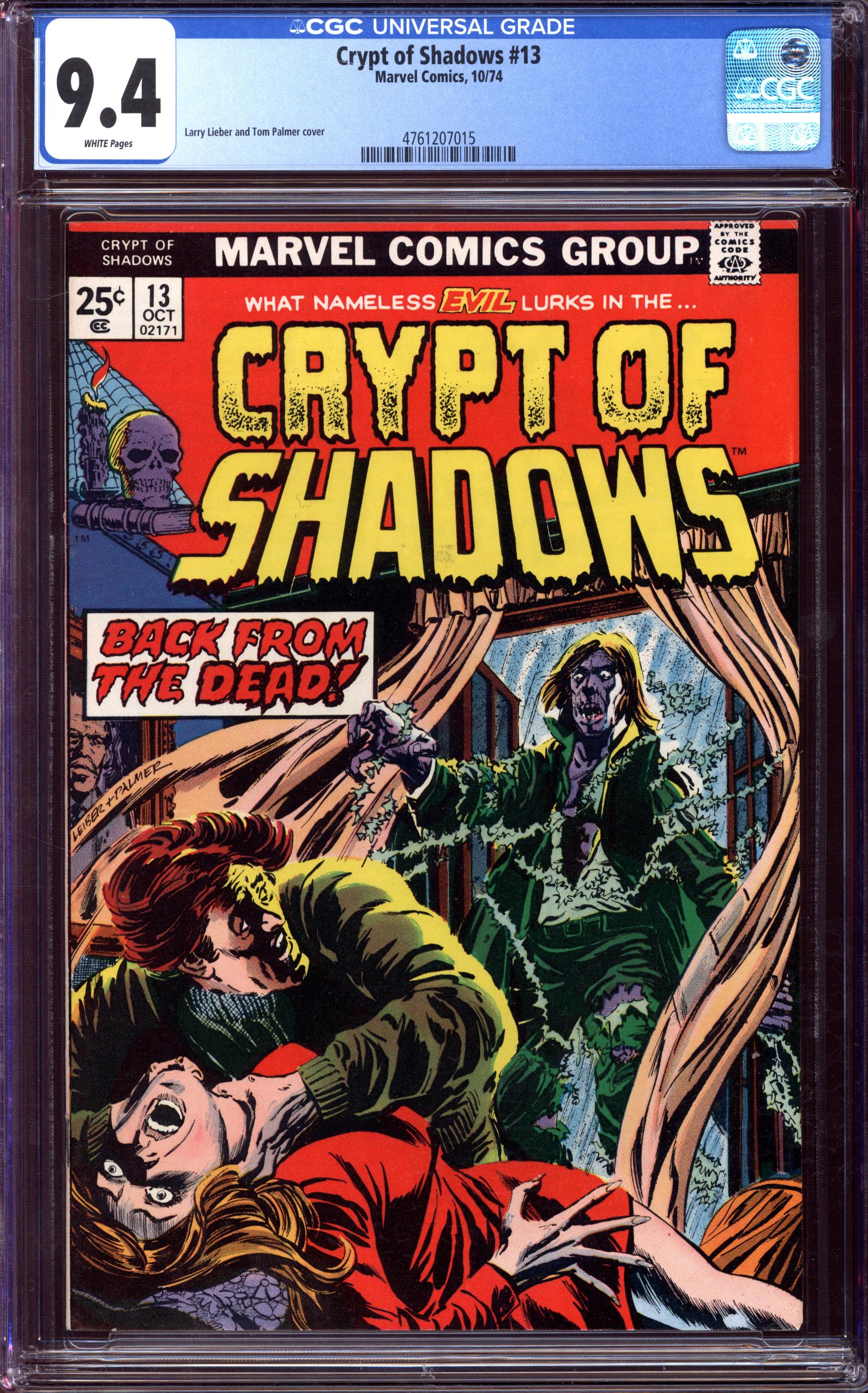CRYPT OF SHADOWS Front Cover