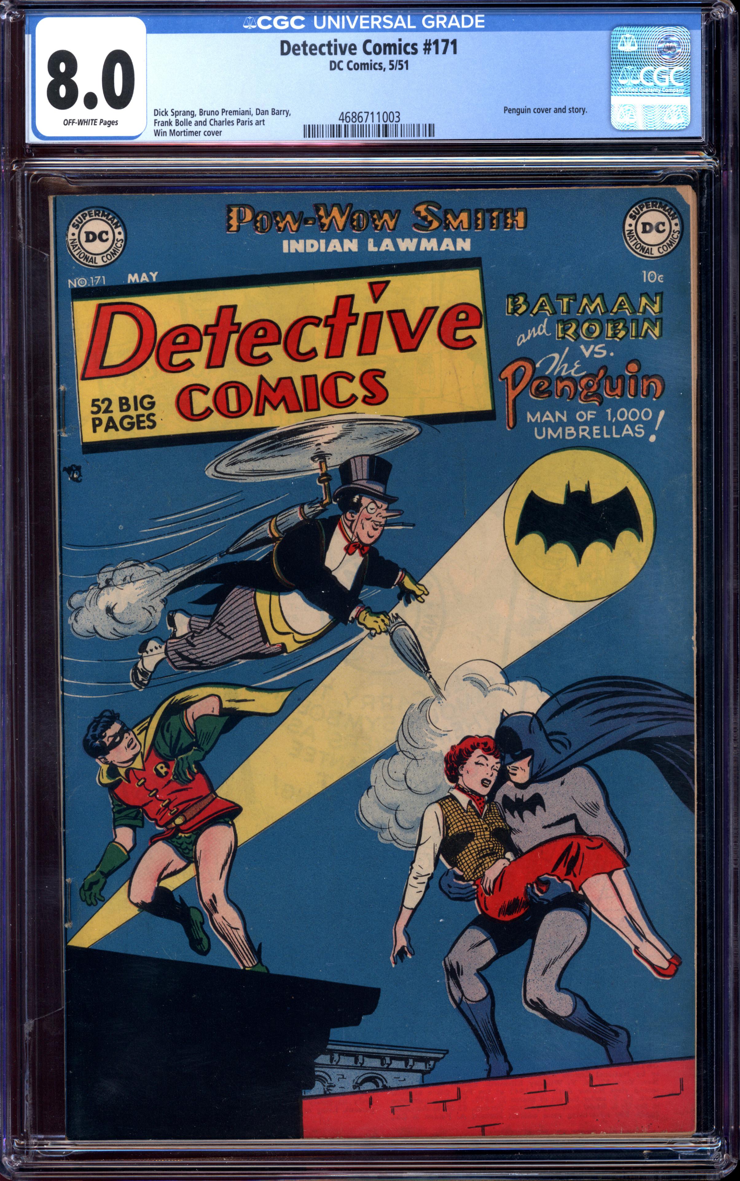 DETECTIVE COMICS Front Cover