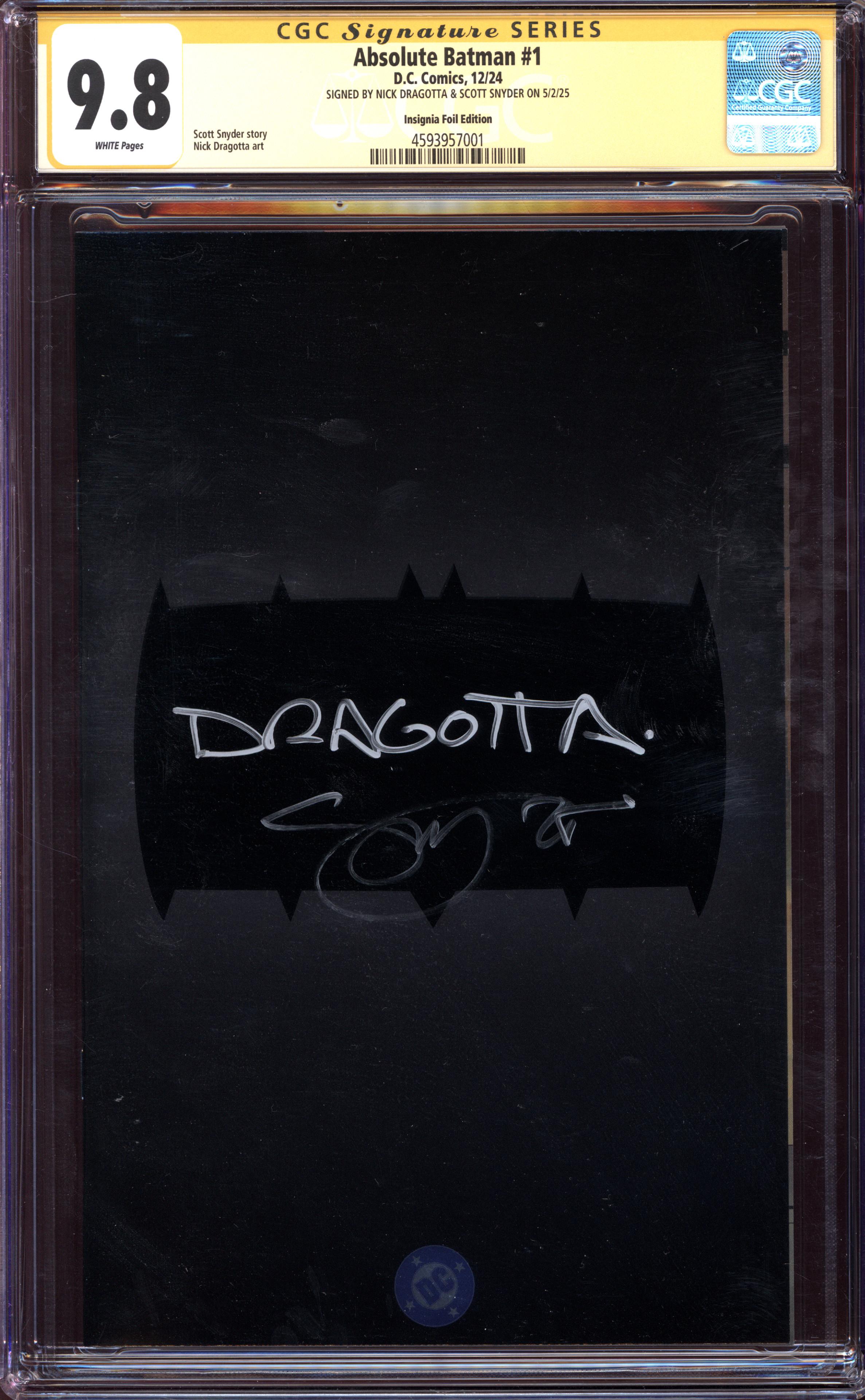 ABSOLUTE BATMAN Front Cover