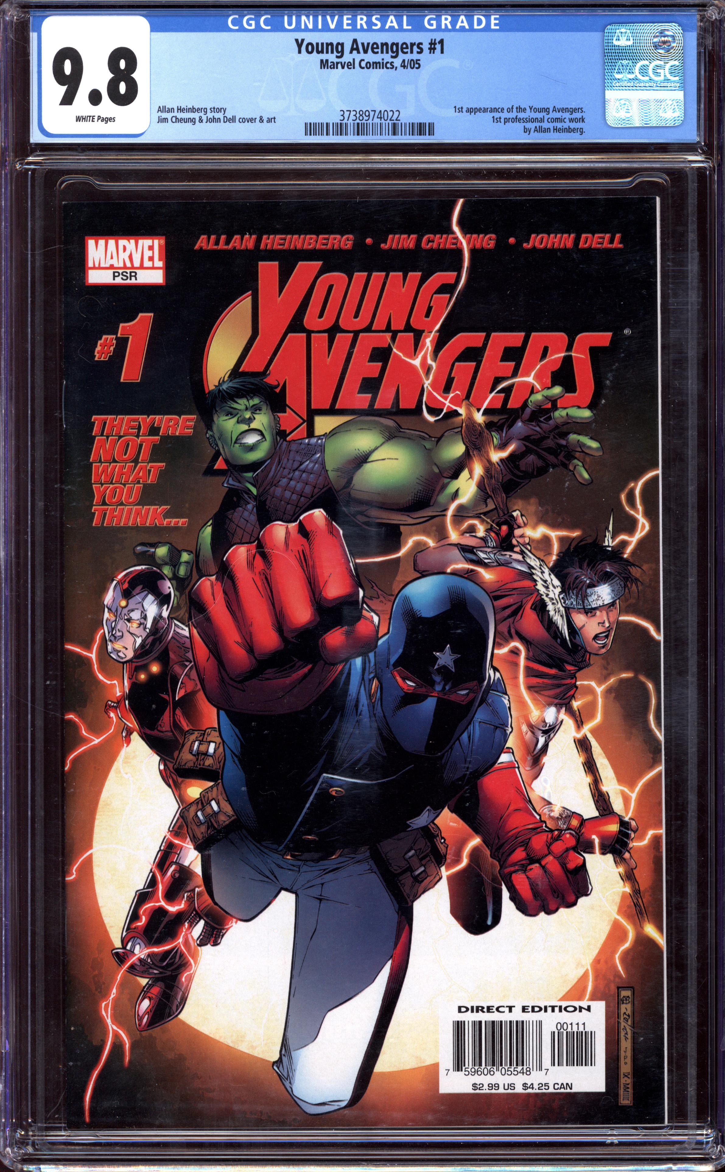 YOUNG AVENGERS Front Cover