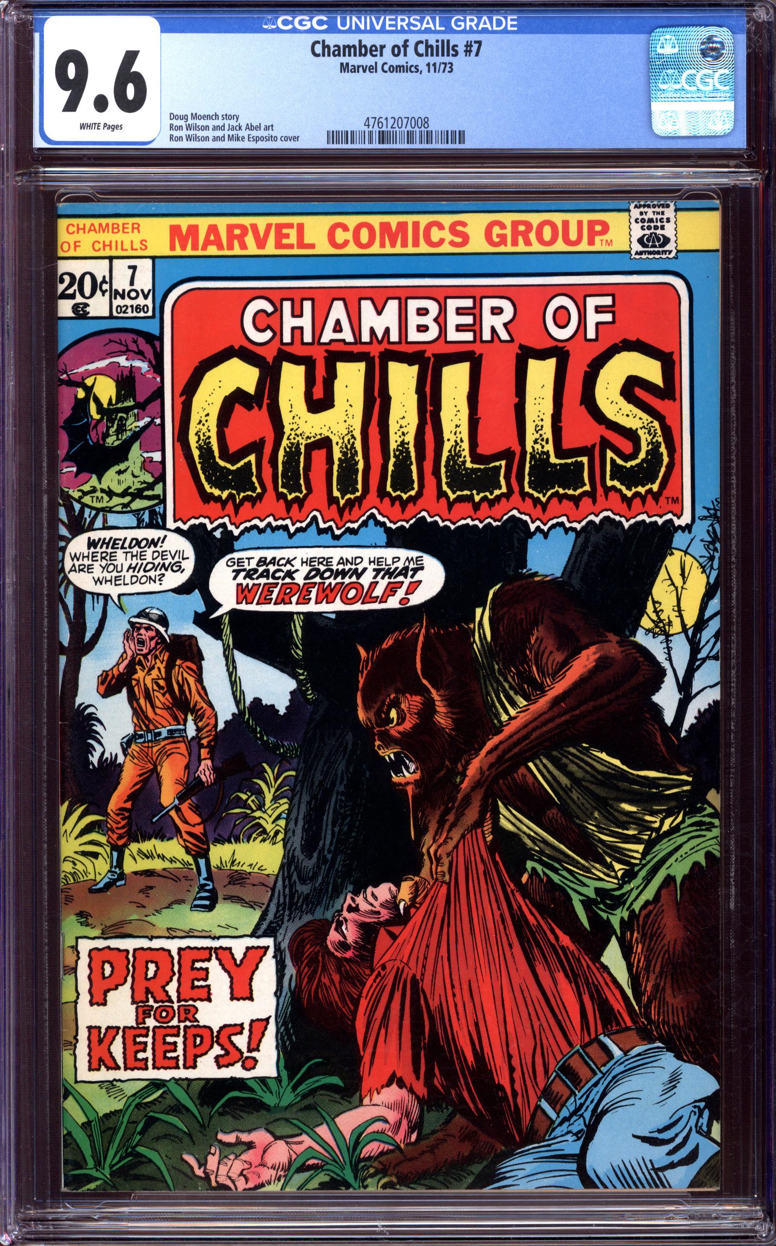 CHAMBER OF CHILLS Front Cover