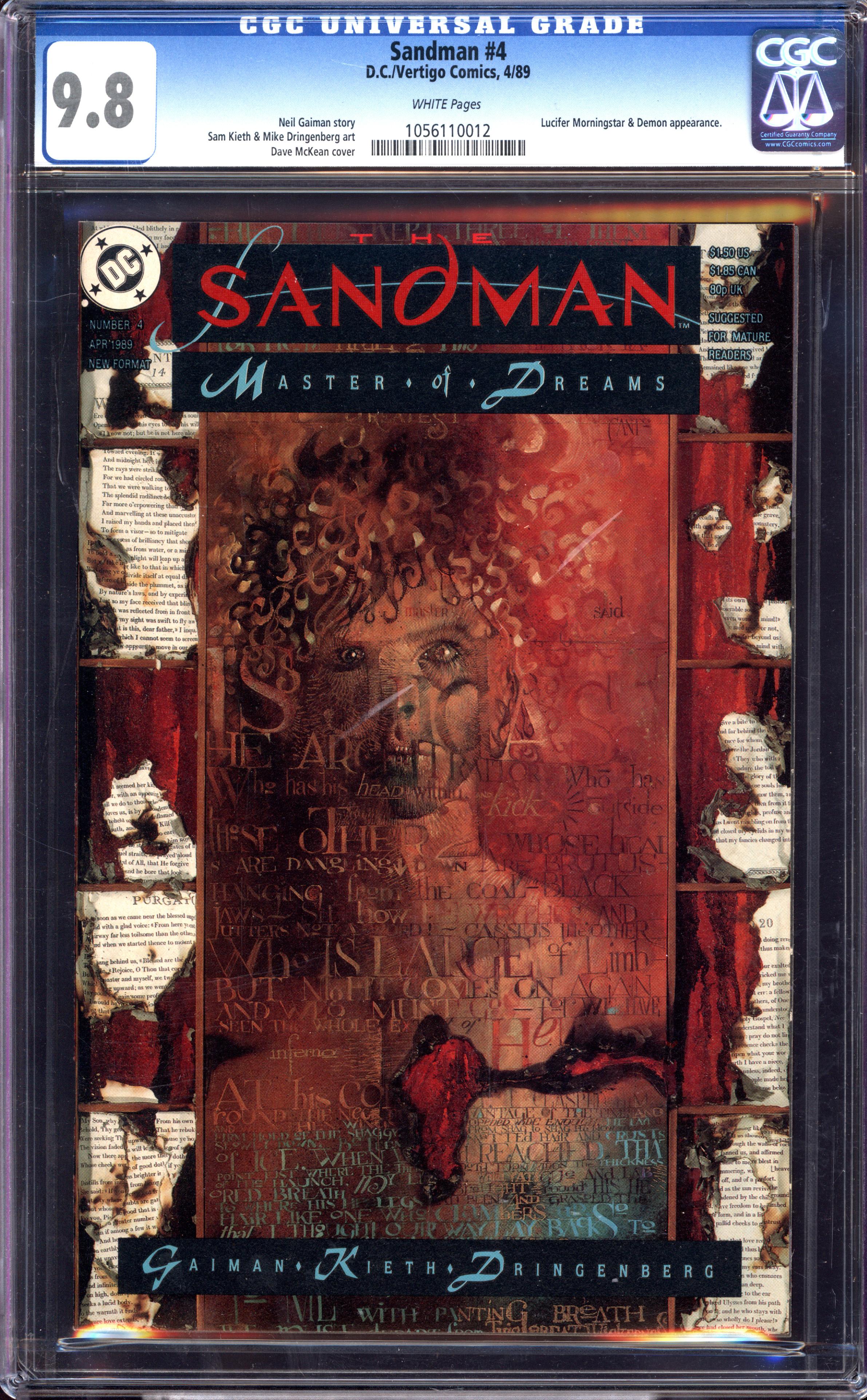 SANDMAN Front Cover