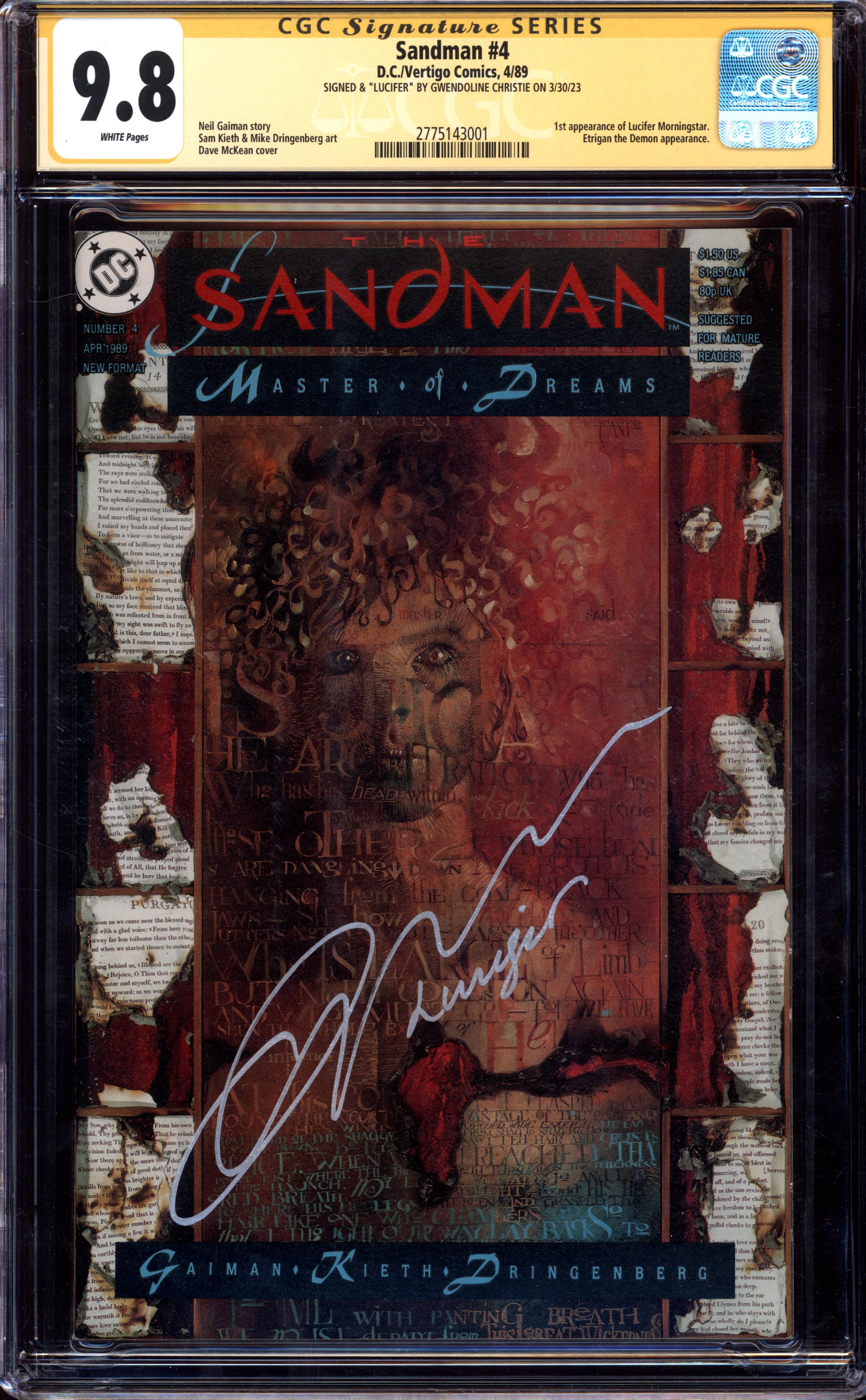 SANDMAN Front Cover
