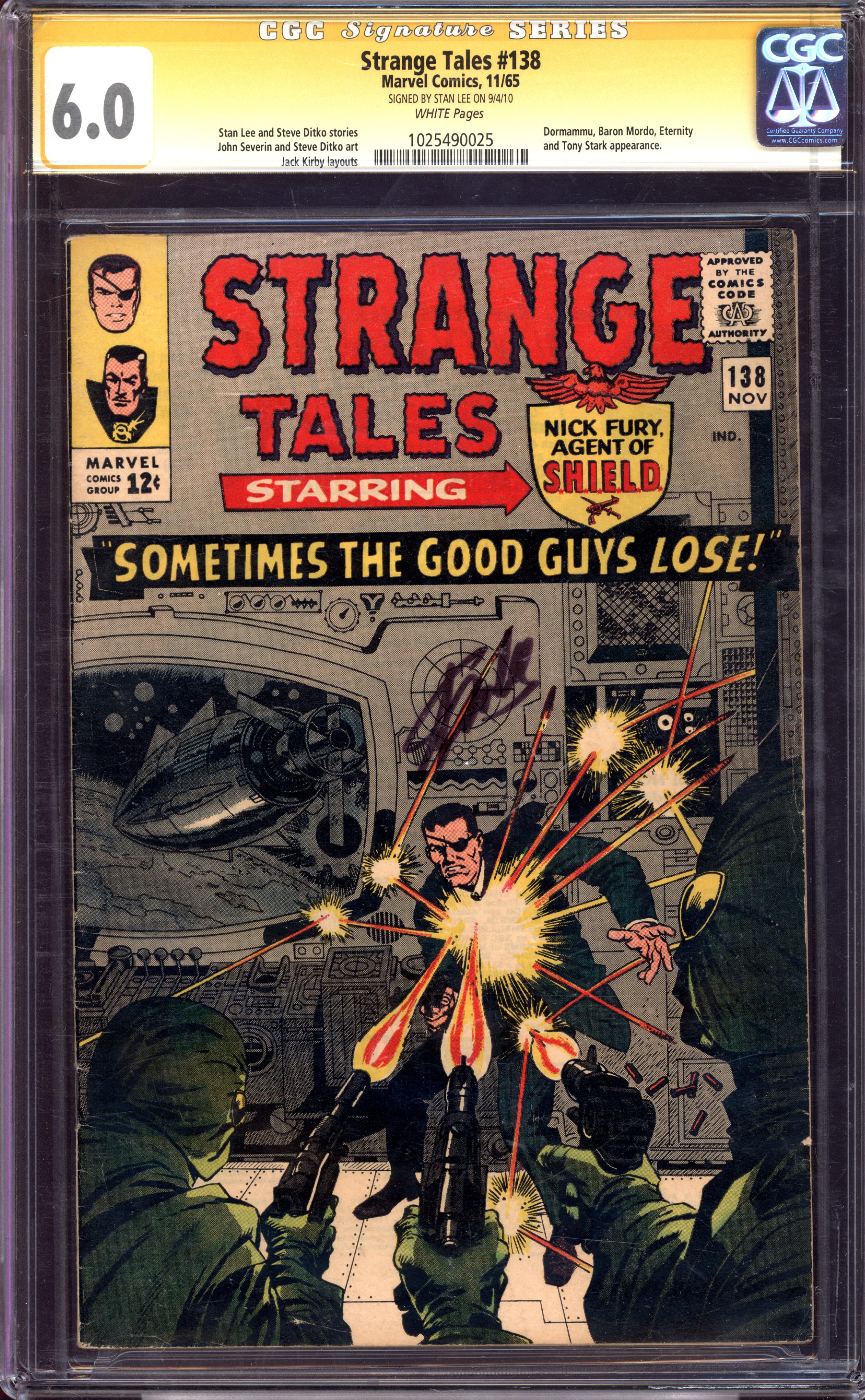 STRANGE TALES Front Cover