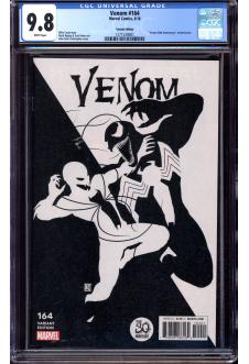 VENOM #164 CGC 9.8 WHITE PAGES front cover
