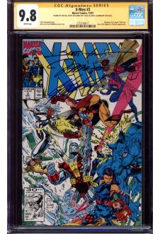 X-MEN #3 CGC 9.8 WHITE PAGES front cover