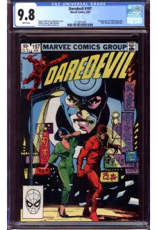 DAREDEVIL #197 CGC 9.8 WHITE PAGES front cover