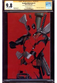 DEADPOOL/WOLVERINE #2 CGC 9.8 WHITE PAGES front cover